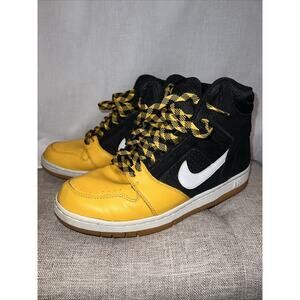 Nike Air Force 2 High White Orange Black 2008 U.S. Size 12